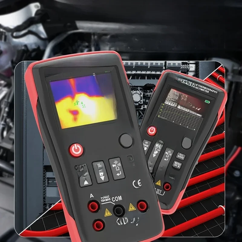 Image of ZOYI R01 Thermal Imager and Multimeter 2 in 1 Infrared Thermometer and Electrical Tester