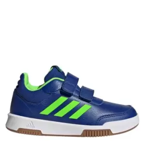 Image of adidas Tensaur Hook and Loop Shoes Kids - Royal Blue / Solar Green / Clo