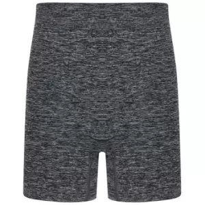 Image of Tombo Childrens/Kids Seamless Cycling Shorts (9-10 Years) (Dark Grey Marl)