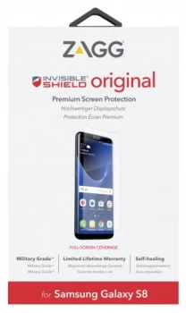 Image of Zagg InvisibleShield Samsung Galaxy S8 Screen Protector