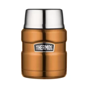 Image of Thermos Stainless Steel King Food Flask, 470ml Copper