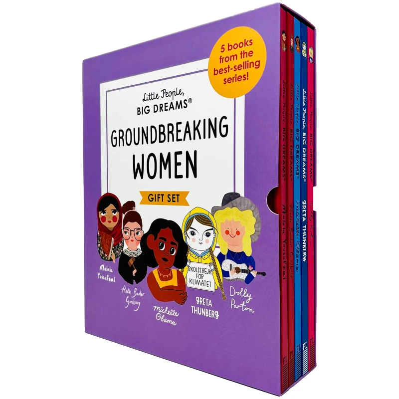 Image of Little People, Big Dreams Groundbreaking Women 5 Book Collection Maria Isabel Sanchez Vegara Books