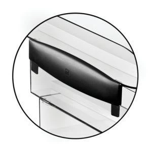 Image of Original CEP Ice Black Letter Tray Risers Black Pack of 2