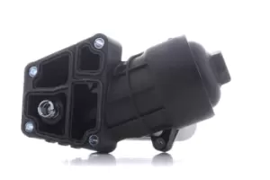 Image of RIDEX Oil Cooler 469O0068 Oil Cooler, engine oil VW,SKODA,SEAT,Polo Schragheck (6R1, 6C1),Fabia II Schragheck (542),Fabia II Combi (545),ROOMSTER (5J)