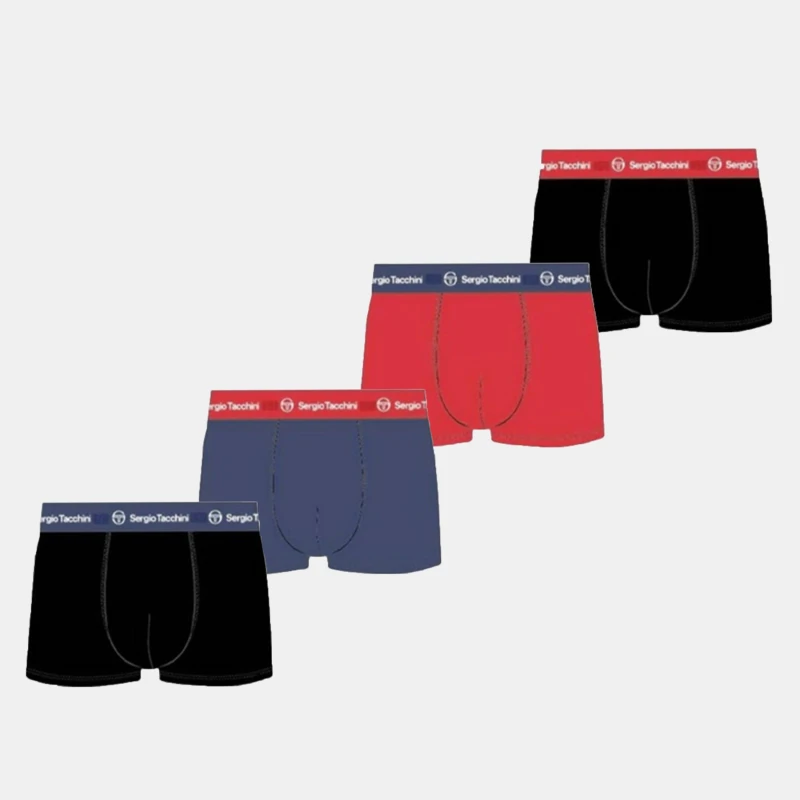 Image of Sergio Tacchini 4-Pack Boxers Multi male 2X Large