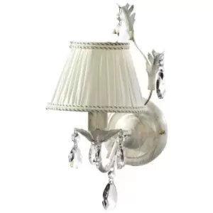 Image of Onli Karen Wall Lamp With Shade, Ivory