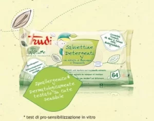 Image of Trudi Baby Nature wipes Detetergenti 64 Pieces