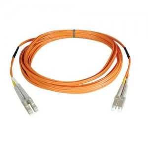 Image of Tripp Lite Duplex Multimode 50 125 Fiber Patch Cable LC LC 1M