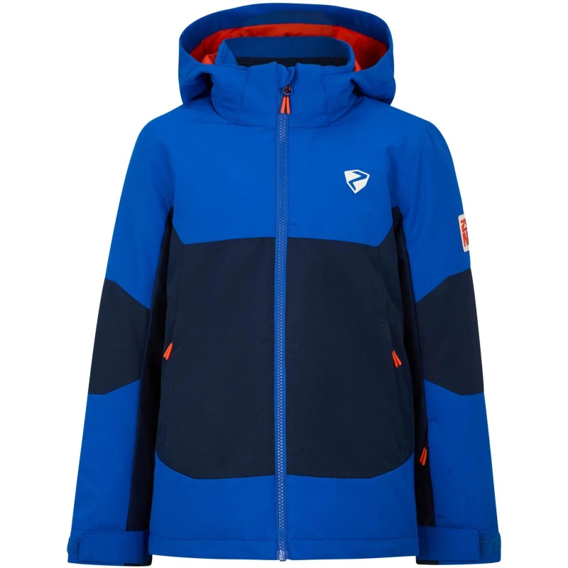 Image of Ziener Kids Agimo Ski Jacket Blue male 7-8 (S)