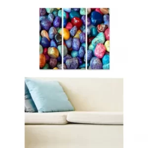 Image of MDF1674179 Multicolor Decorative MDF Painting (3 Pieces)