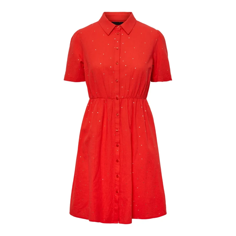 Image of Pieces Womens dress Pieces Vilma Multicolore Female L