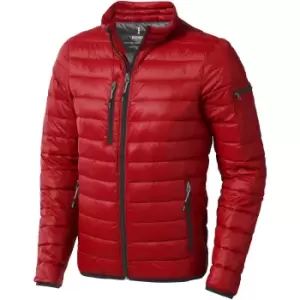Image of Elevate Mens Scotia Light Down Jacket (M) (Red)