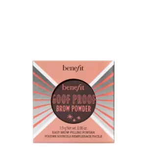 Image of benefit Goof Proof Easy Brow Filling Powder 1.9g (Various Shades) - 05 Warm Black-Brown