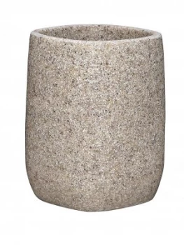 Image of Aqualona Sandstone 3 Pack - Lotion Bottle Tumbler And Soap Dish