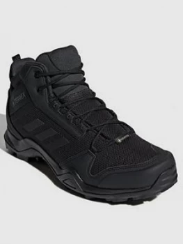 Image of adidas Terrex AX3 Mid GTX - Core Black, Core Black, Size 11, Men
