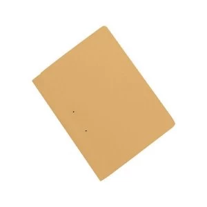 Image of Guildhall Foolscap 315gm2 Manilla Pocket Spiral File Folder Yellow Pack of 25