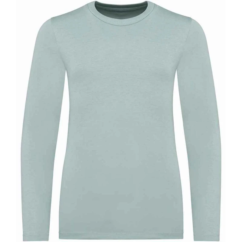 Image of Native Spirit Cotton Long-Sleeved T-Shirt in Jade Size: 4-6 Years Jade Unisex 4-6 Years