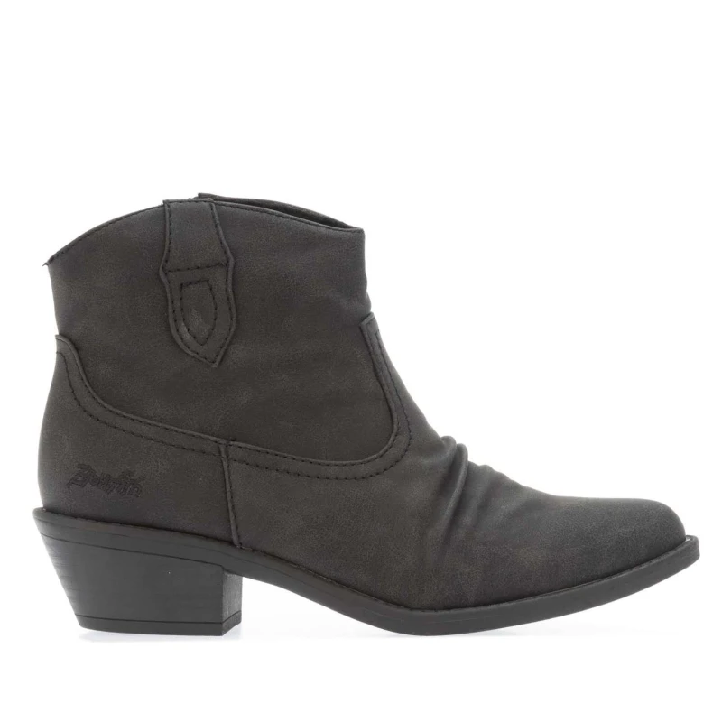 Image of Blowfish Malibu LaneWestern Ankle Boots - Black 4