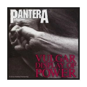 Image of Pantera - Vulgar Display Of Power Standard Patch