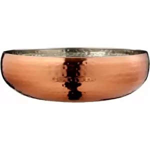 Image of Rose Gold Hammered Effect Extra Large Bowl - Premier Housewares