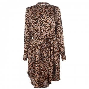 Image of Sofie Schnoor Sofie Schnoor Long Sleeve Dress - 9006 - Leopard