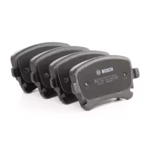 Image of Bosch Brake pad set 0 986 494 583 Brake pads,Brake pad set, disc brake VW,Transporter V Bus (7HB, 7HJ, 7EB, 7EJ, 7EF, 7EG, 7HF, 7EC)