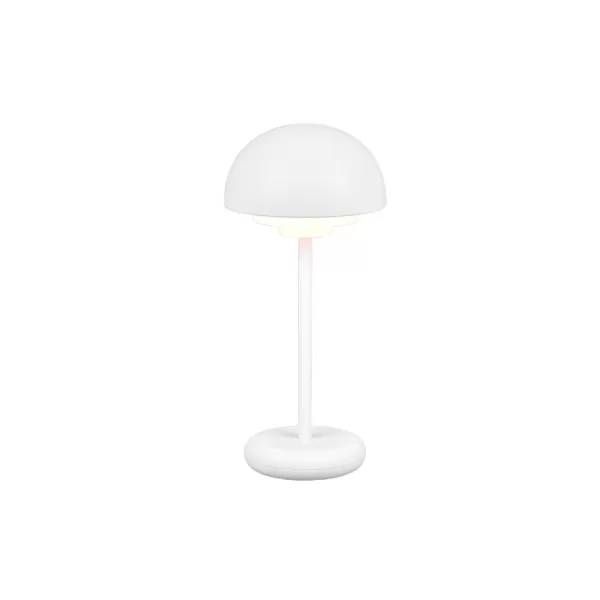 Image of Elliot Modern Outdoor Portable Lamp White Matt 3000K IP44