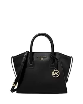 Image of Michael Kors Avril Medium Leather Satchel