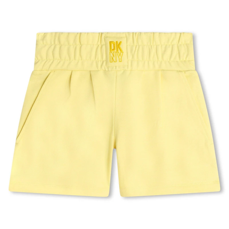 Image of DKNY Sweat Shorts Juniors - Yellow Yellow 11 - 12 Years