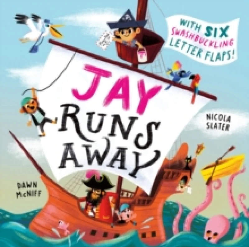 Image of Jay Runs Away : With 6 lift-the-flap letters to open and read! Paperback / softback