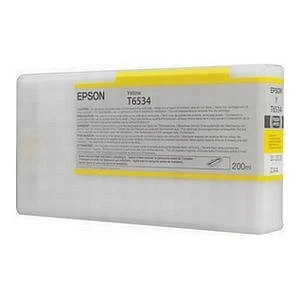 Image of Epson T6534 Yellow Ink Cartridge