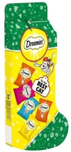 Image of Dreamies Christmas Gift Variety Cat Treats 5 x 30g