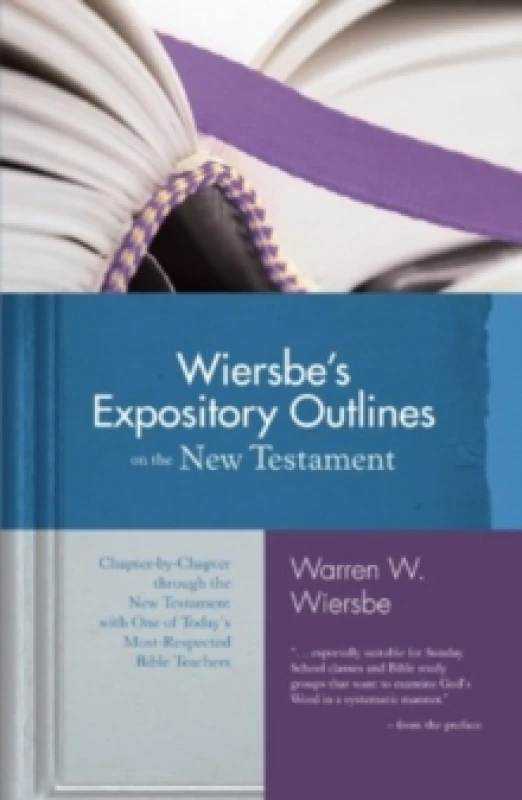 Image of Wiersbe's Expository Outlines on the New Testament. Book. By Warren W Wiersbe Books