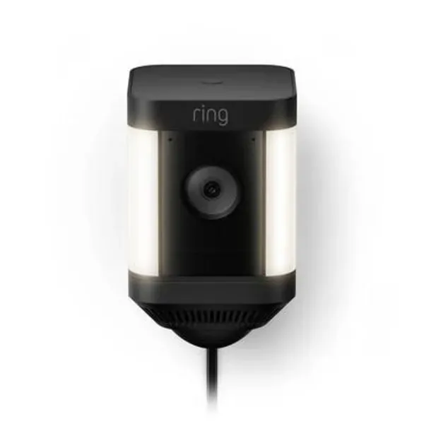 Image of ring Spotlight Cam Plus - Plug-in - Black 8SH1S2-BEU0 WiFi IP CCTV camera 1920 x 1080 p