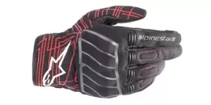 Image of Alpinestars MM93 Losail V2 Gloves Black Asphalt Bright Red XL