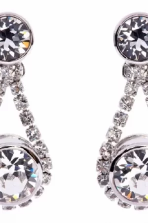 Image of Ted Baker Ladies Stainless Steel Stormm Crystal Chain Earring TBJ833-01-02