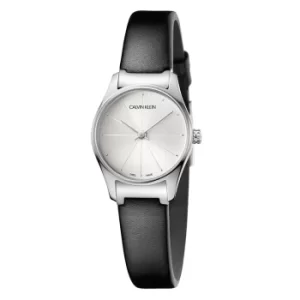 Image of Calvin Klein Ladies Classical Black Strap Watch