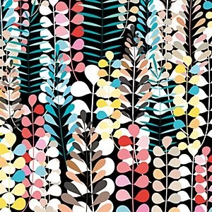 Image of ohpopsi Herbaceous Wall Mural Multi 19.6m XL