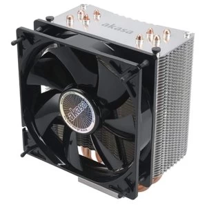 Image of Akasa Nero 3 Universal Socket 120mm PWM 1500RPM Black Fan CPU Cooler