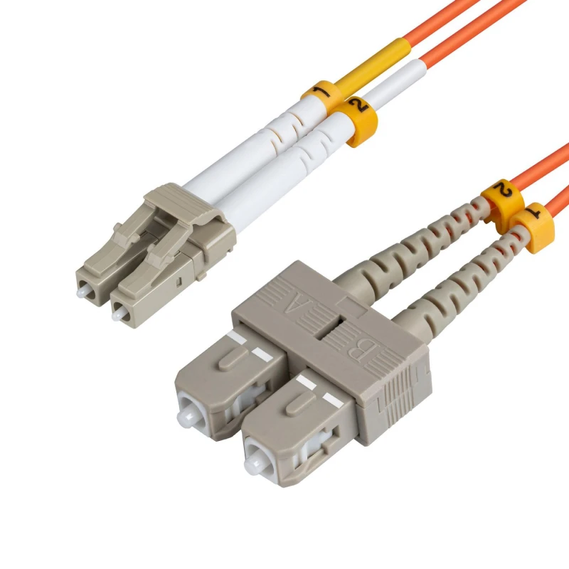 Image of Microconnect FIB420002 InfiniBand/fibre optic cable 2m LC SC Orange