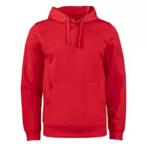 Image of Clique Unisex Adult Basic Active Hoodie (XL) (Red)