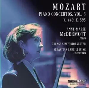 Image of Mozart Piano Concertos K449/K595 - Volume 3 by Wolfgang Amadeus Mozart CD Album