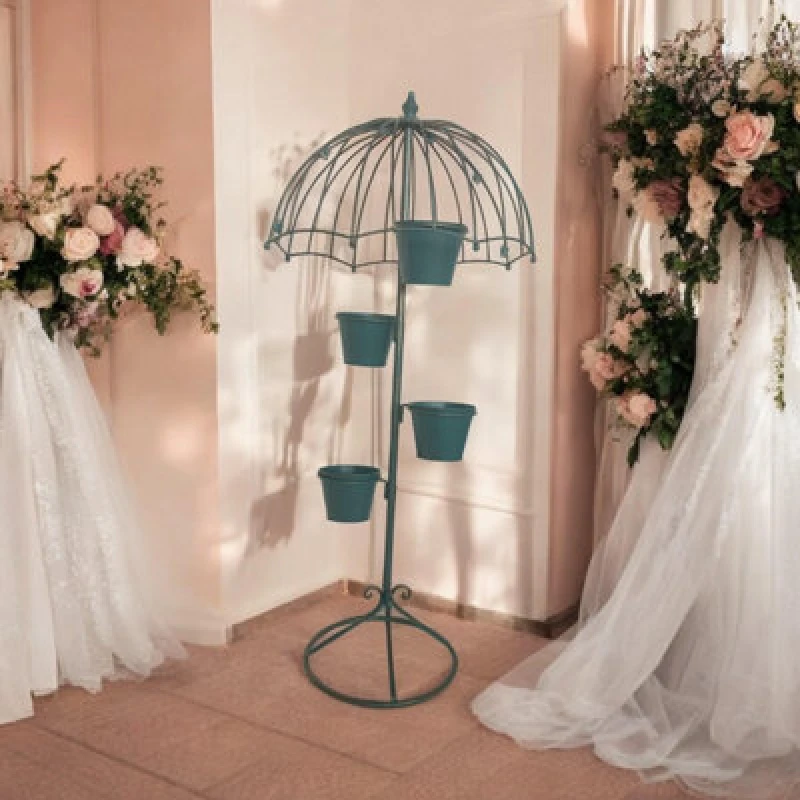 Image of MSL 130CM Blue METAL GARDEN PLANTER