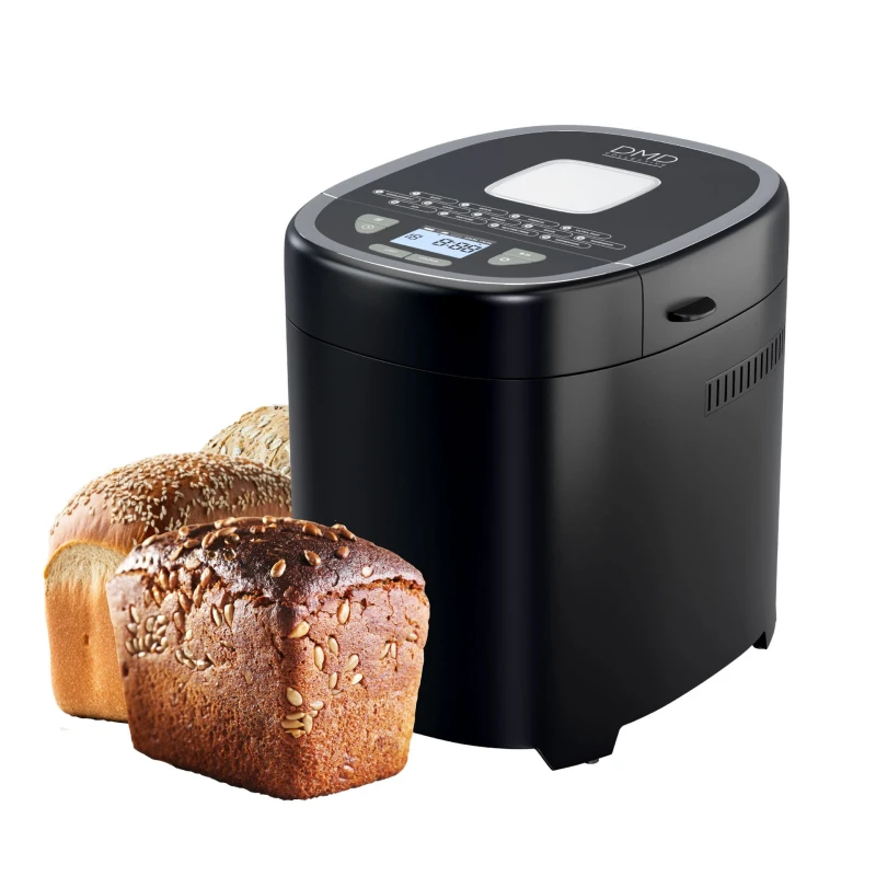 Image of DMD Collective 17-in-1 Break Maker, 2lb Bread Machine with 3 Crust Options, 1Hour Keep Warm, Gluten Free, Sourdough in Black Unisex