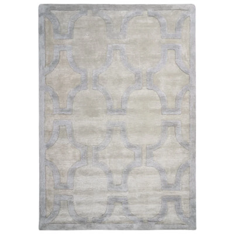 Image of Beliani Rug Gwani Beige 160 X 230 Cm Viscose