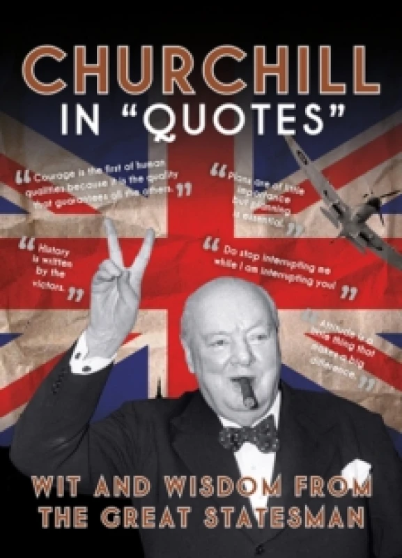 Image of Boxer Gifts Churchill in Quotes Book Multi unisex