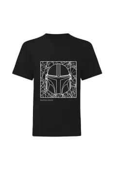 Image of Line Drawing Helmet T-Shirt