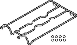 Image of Rocker Cover Gasket Set 372.320 by Elring