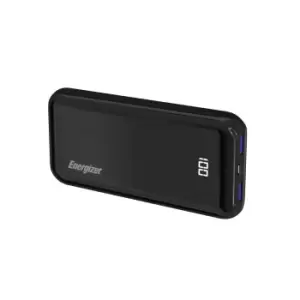 Image of Energizer UE10011PQ 10,000mAh Portable Power Bank - Black