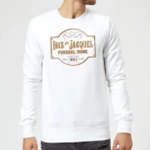 Image of American Gods Ibis And Jacquel Sweatshirt - White - L